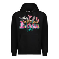 Black ekg tech Premium Hoodie - AdoDesignShop