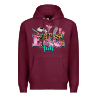 Burgundy ekg tech Premium Hoodie - AdoDesignShop