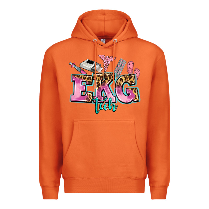 Ekg Tech Premium Hoodie by AdoDesignShop | Teevron