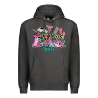 Charcoal Heather ekg tech Premium Hoodie - AdoDesignShop