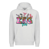 Dove Grey ekg tech Premium Hoodie - AdoDesignShop