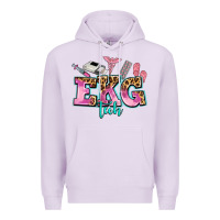 Lilac ekg tech Premium Hoodie - AdoDesignShop