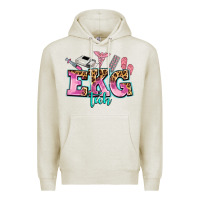 Oatmeal Heather ekg tech Premium Hoodie - AdoDesignShop