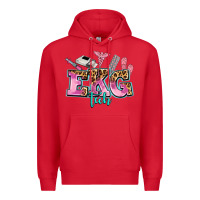 Red ekg tech Premium Hoodie - AdoDesignShop