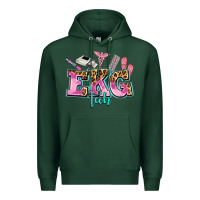 Sports Green ekg tech Premium Hoodie - AdoDesignShop