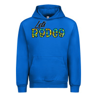 Cobalt let's rodeo Urban Hoodie - CowhideDigitalArt