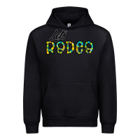 Foreset Green let's rodeo Urban Hoodie - CowhideDigitalArt