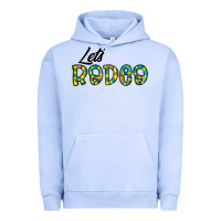 Pigment Grape Ice let's rodeo Urban Hoodie - CowhideDigitalArt