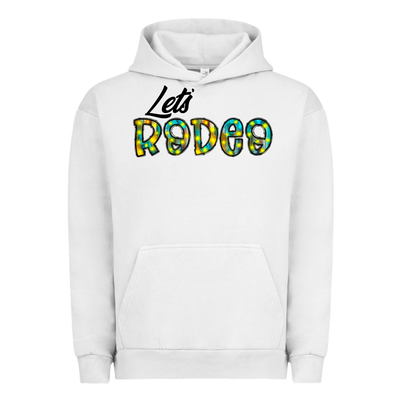 Let's Rodeo Urban Hoodie by CowhideDigitalArt | Teevron