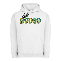 Pigment Lunar Rock let's rodeo Urban Hoodie - CowhideDigitalArt