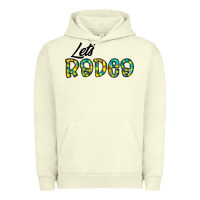 Pigment Pistachio let's rodeo Urban Hoodie - CowhideDigitalArt