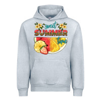 Heather Grey sweet summer time Urban Hoodie - HRA Design Shop