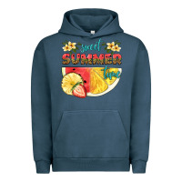 Pigment Midnight Navy sweet summer time Urban Hoodie - HRA Design Shop