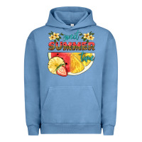 Pigment Pebble Blue sweet summer time Urban Hoodie - HRA Design Shop