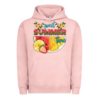 Pigment Salmon sweet summer time Urban Hoodie - HRA Design Shop