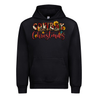 Black cowboy christmas Urban Hoodie - FaDigitalArtStudio