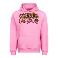 Fuchsia Pink cowboy christmas Urban Hoodie - FaDigitalArtStudio