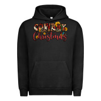 Pigment Black cowboy christmas Urban Hoodie - FaDigitalArtStudio