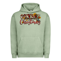 Pigment Oil Green cowboy christmas Urban Hoodie - FaDigitalArtStudio