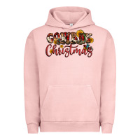 Pigment Salmon cowboy christmas Urban Hoodie - FaDigitalArtStudio
