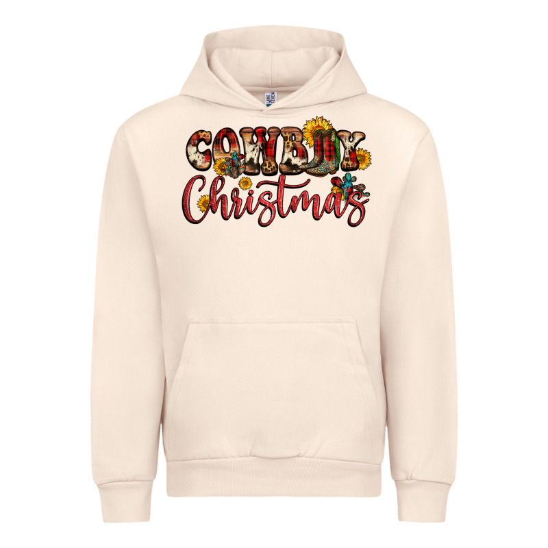 Cowboy Christmas Urban Hoodie by FaDigitalArtStudio | Teevron