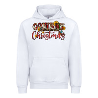 White cowboy christmas Urban Hoodie - FaDigitalArtStudio