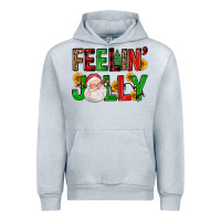 Heather Grey feelin' jolly Urban Hoodie - FaDigitalArtStudio