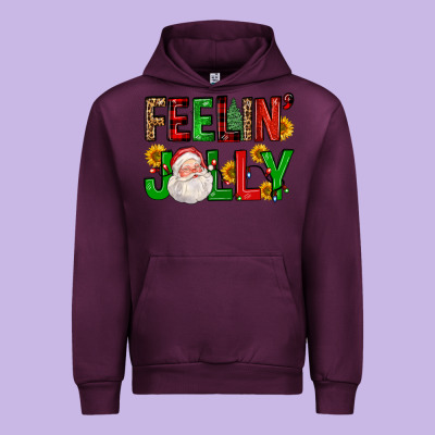 Feelin' Jolly Urban Hoodie Designed By Fadigitalartstudio
