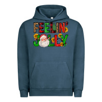 Pigment Midnight Navy feelin' jolly Urban Hoodie - FaDigitalArtStudio