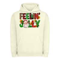 Pigment Pistachio feelin' jolly Urban Hoodie - FaDigitalArtStudio