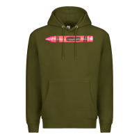 Army Green pink crayon fa element Premium Hoodie - FaDigitalArtStudio