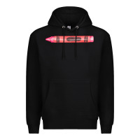 Black pink crayon fa element Premium Hoodie - FaDigitalArtStudio