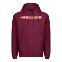 Burgundy pink crayon fa element Premium Hoodie - FaDigitalArtStudio