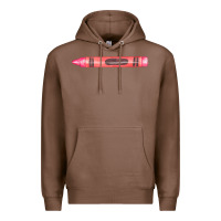 Chestnut pink crayon fa element Premium Hoodie - FaDigitalArtStudio