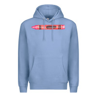 Colony Blue pink crayon fa element Premium Hoodie - FaDigitalArtStudio