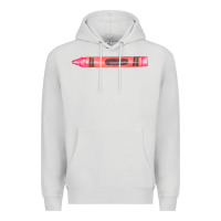 Dove Grey pink crayon fa element Premium Hoodie - FaDigitalArtStudio