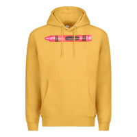 Mustard pink crayon fa element Premium Hoodie - FaDigitalArtStudio