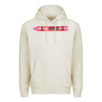 Oatmeal Heather pink crayon fa element Premium Hoodie - FaDigitalArtStudio