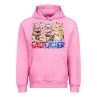 Fuchsia Pink eastteacher Urban Hoodie - RacoonDesign