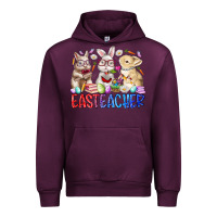 Mauve Wine eastteacher Urban Hoodie - RacoonDesign