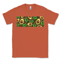 Copper avocados with wood and leopard background 11 oz mug Classic Tee - BarkalooDesign