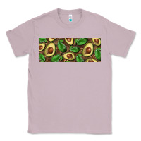 Lilac avocados with wood and leopard background 11 oz mug Classic Tee - BarkalooDesign