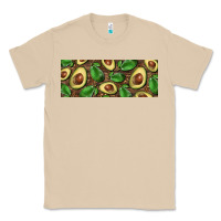 Mushroom avocados with wood and leopard background 11 oz mug Classic Tee - BarkalooDesign