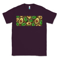Plum avocados with wood and leopard background 11 oz mug Classic Tee - BarkalooDesign