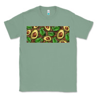 Sage avocados with wood and leopard background 11 oz mug Classic Tee - BarkalooDesign