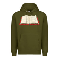 Army Green notebook fa element Premium Hoodie - FaDigitalArtStudio