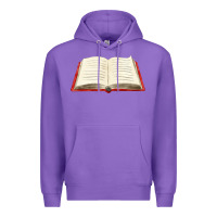 Purple notebook fa element Premium Hoodie - FaDigitalArtStudio