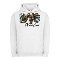 Pigment Lunar Rock lov of thecows Urban Hoodie - CowhideDigitalArt