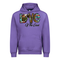 Tulip lov of thecows Urban Hoodie - CowhideDigitalArt