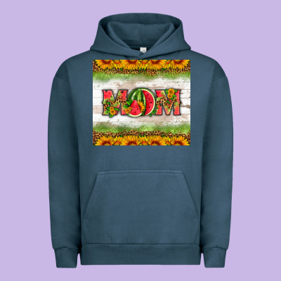 Mom Watermelon Urban Hoodie Designed By Hra Design Shop